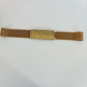 Vintage Accessocraft Gold Mesh Belt 31"